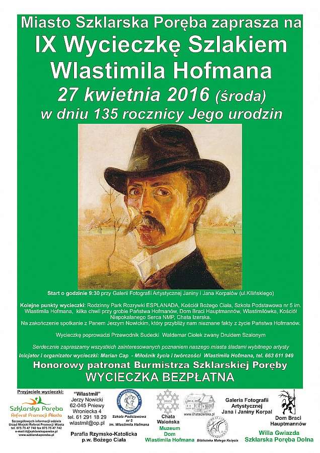 IX Wycieczka Szlakiem Wlastimila Hofmana - 2016