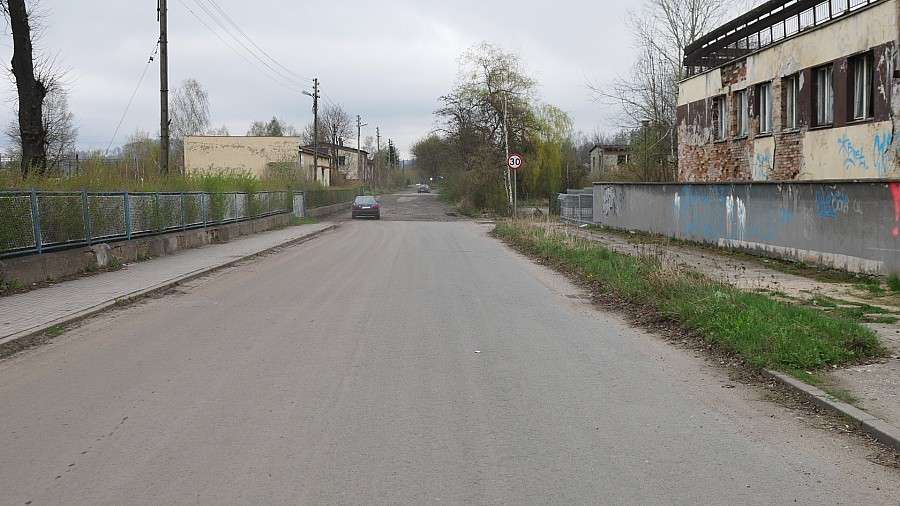 Jelenia Góra : Ulica Krakowska do modernizacji