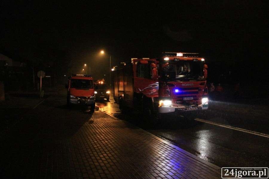 Jelenia Góra : Pożar budynku jednorodzinnego na ul. Wiśniowej