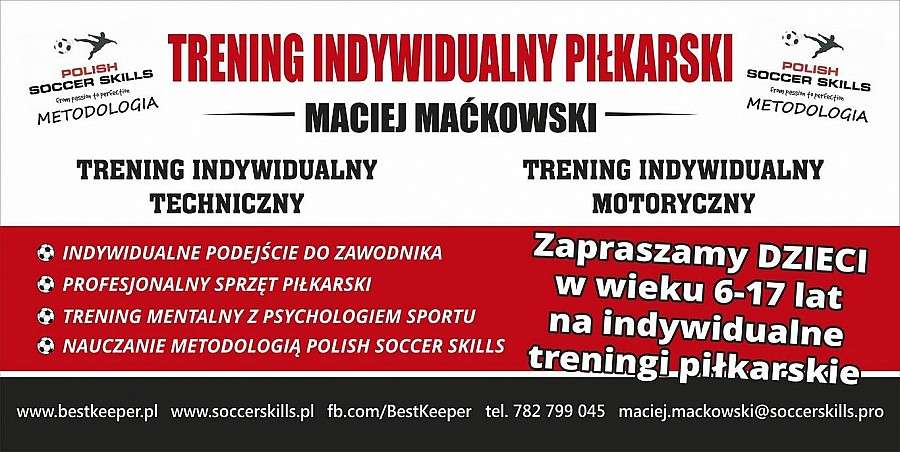 Zapraszamy na indywidualny trening piłkarski !
