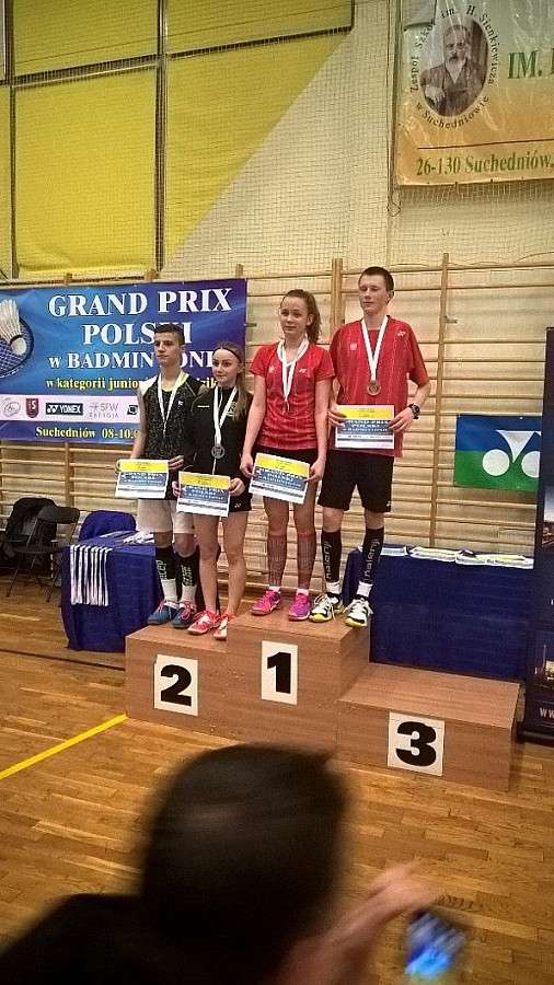 4 medale badmintonistów na Grand Prix Polski