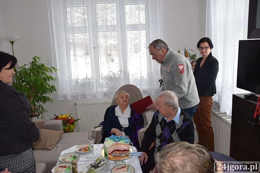 Piękny jubileusz 100.letniej mieszkanki Szklarskiej Poręby