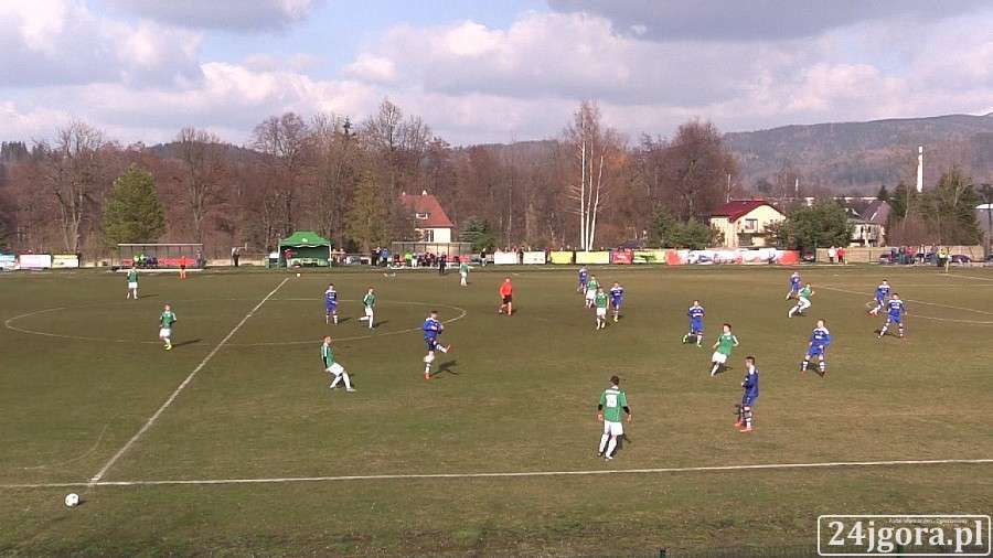 Olimpia Kowary 3-0 Włókniarz Mirsk. Skrót spotkania