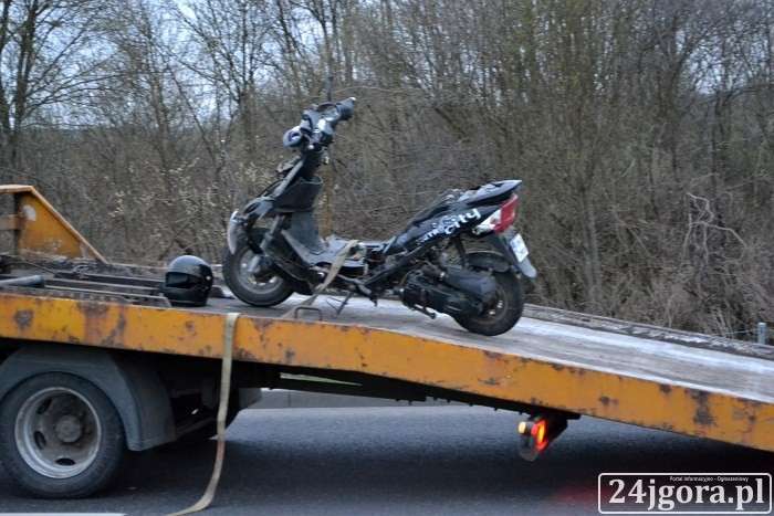 Przyjechał na zakupy na podwójnym gazie