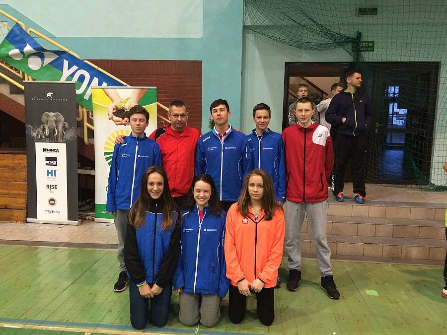 Srebro województwa dolnośląskiego na Mistrzostwach Polski w badmintonie