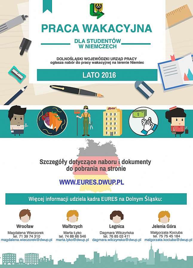 Praca wakacyjna dla studentów w Niemczech – jeszcze tydzień na zgłoszenia