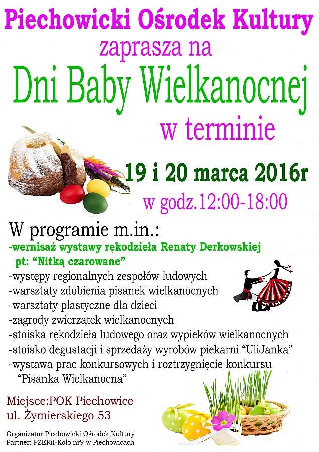 Zapraszamy na Dni Baby Wielkanocnej 