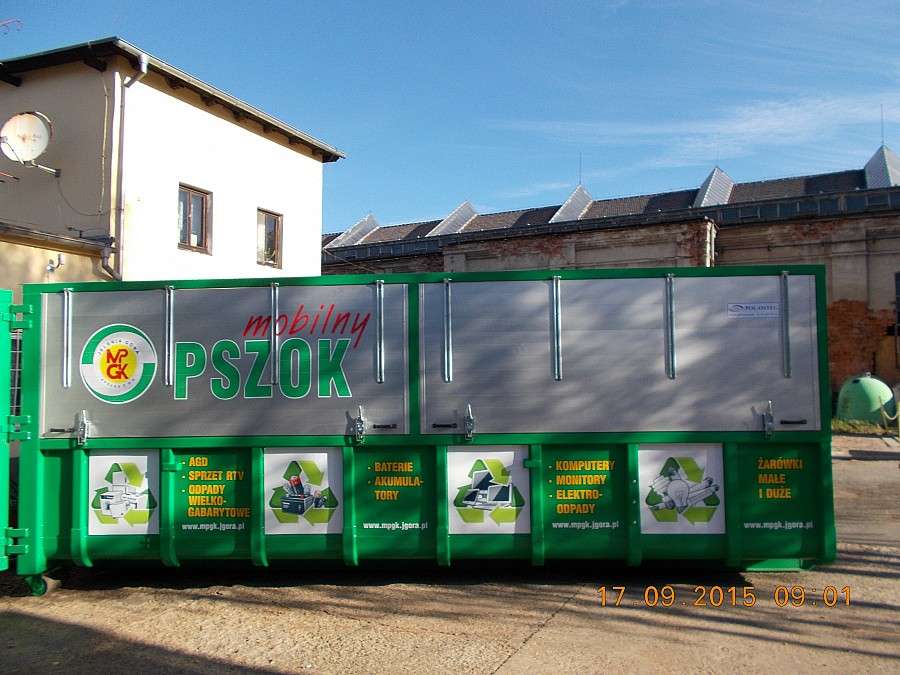Mobilny PSZOK na ul. Kiepury
