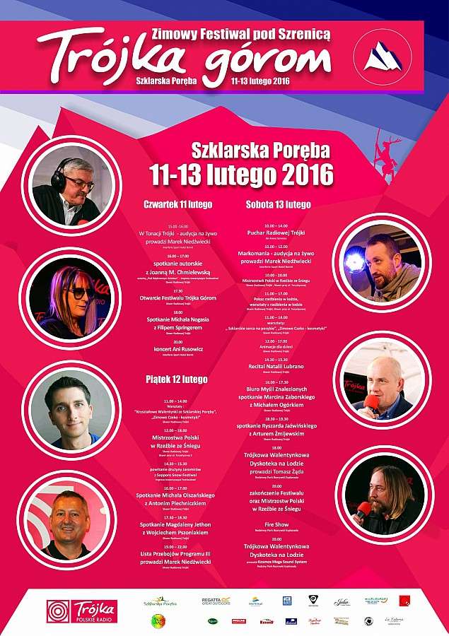 Już dziś początek Festiwalu Trójka Górom w Szklarskiej Porębie !