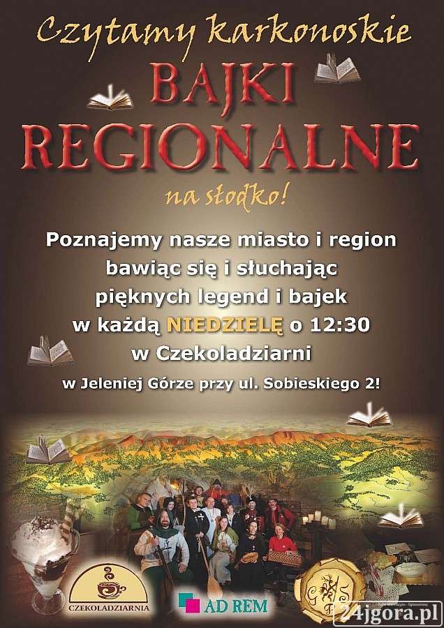 Bajki Regionalne w Czekoladziarni