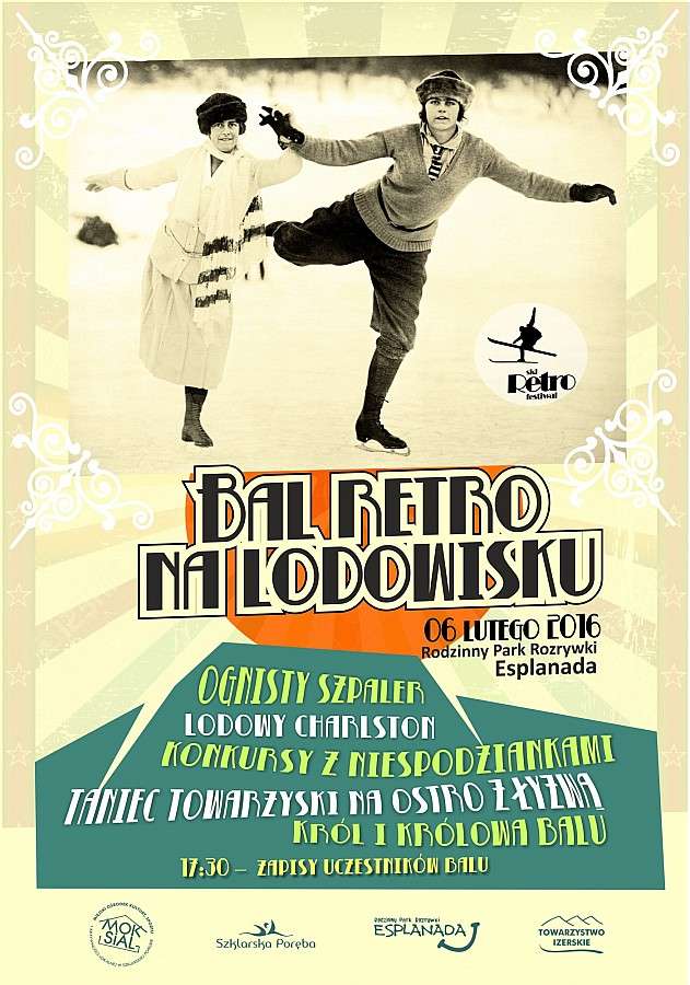 Już jutro - Bal Retro na lodowisku !
