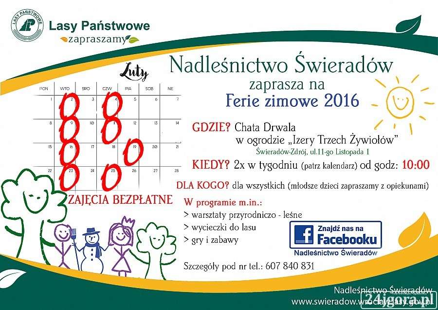 Ferie z Nadleśnictwem Świeradów