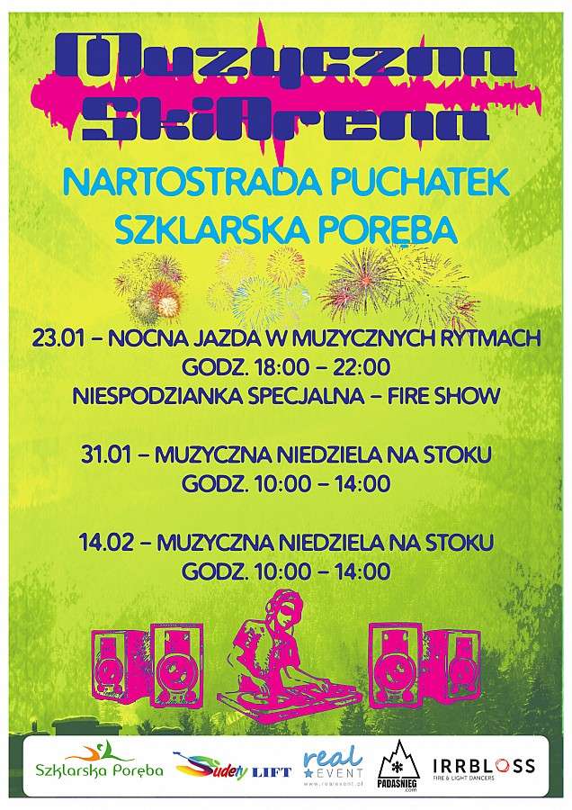 Zapraszamy na muzyczną SKI Arenę - czyli jazdę na nartach przy dźwiękach muzyki!