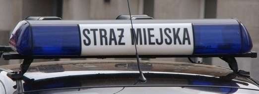Straż miejska kontroluje miejsca gdzie przebywają bezdomni.