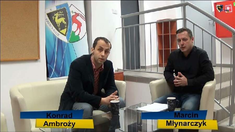KS Karkonosze TV : Rozmowa z Marcinem Młynarczykiem