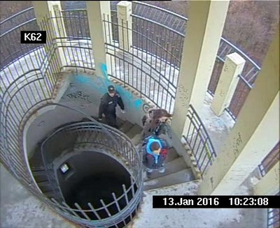 Wagarowicze pod okiem kamery monitoringu