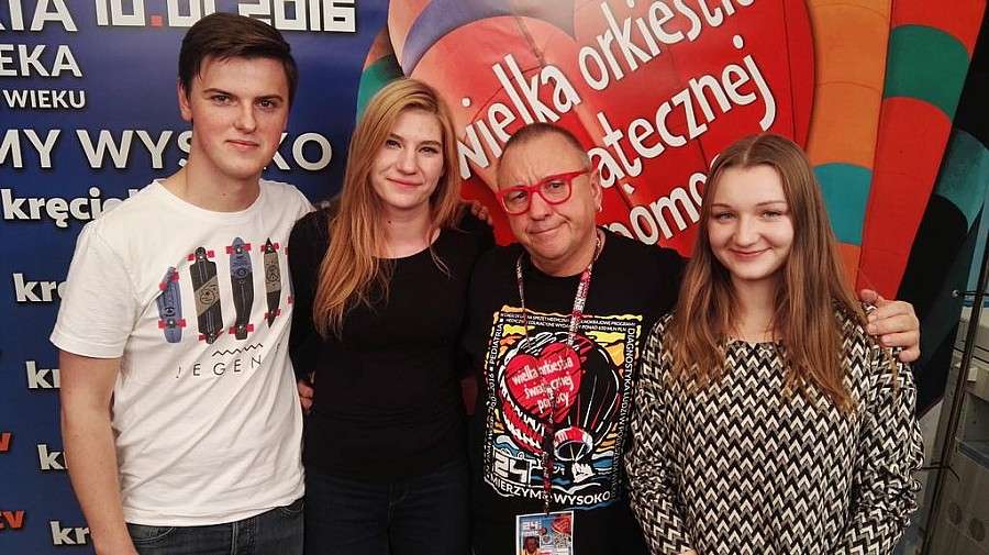 Wizyta w sztabie głównym WOŚP