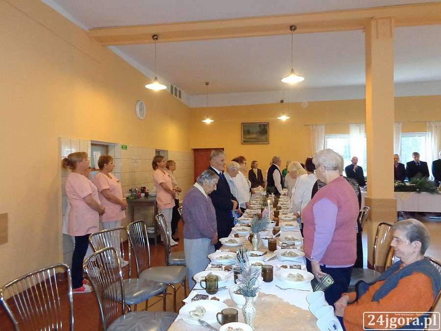 Wigilia u Seniorów