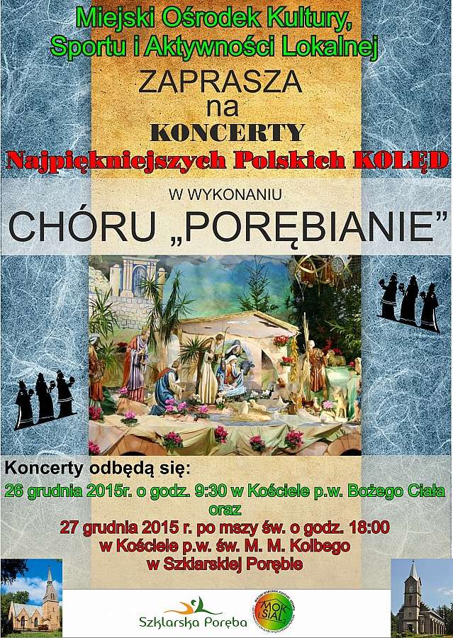 Zapraszamy na Koncert Najpiękniejszych Polskich Kolęd