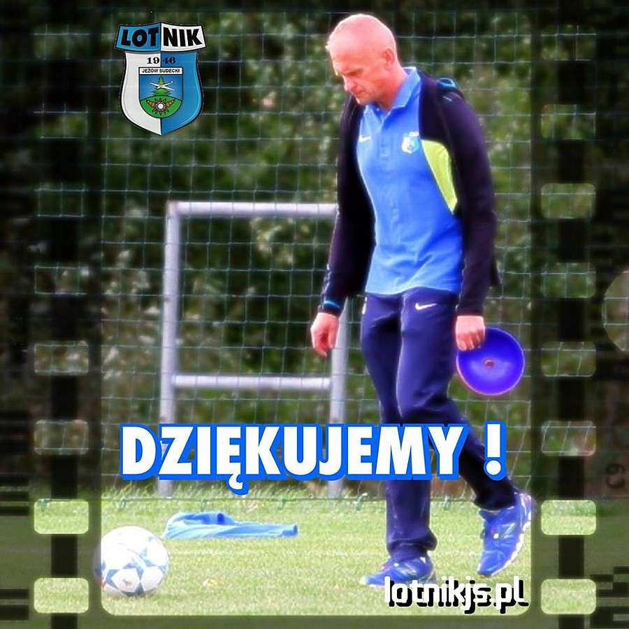 Marek Herzberg nie jest już trenerem Lotnika