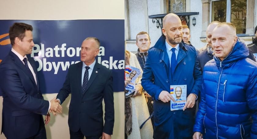 Prezydenci Wrocławia i Warszawy poparli Jerzego Łużniaka