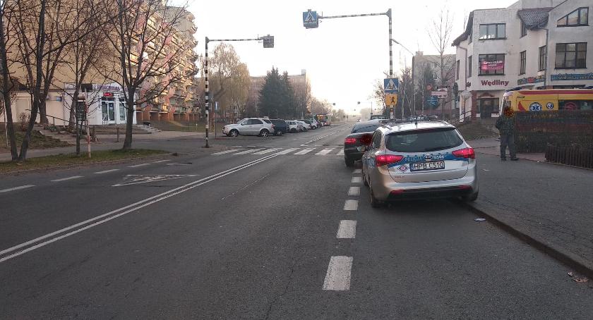 Potrącenie na Zabobrzu.
