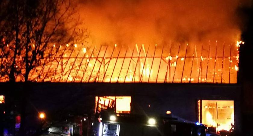 Ogromny pożar w Jeleniej Górze