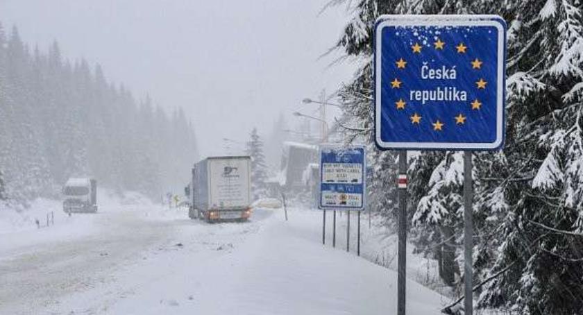Zamknięte przejście graniczne w Jakuszycach
