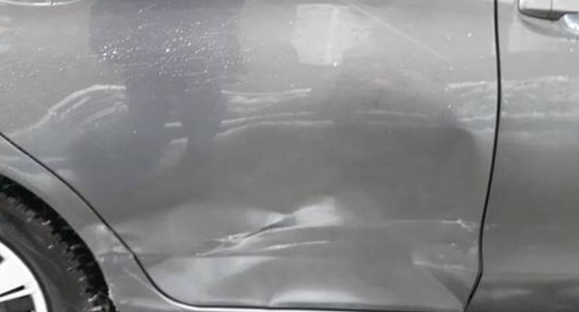 Uderzył w Toyotę i uciekł z miejsca zdarzenia