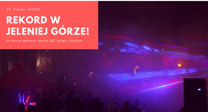 WOŚP Jelenia Góra : Kolejny rekord pobity!