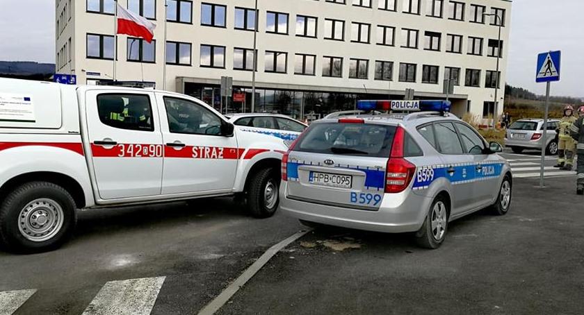 Kolejny alarm bombowy w Urzędzie Skarbowym