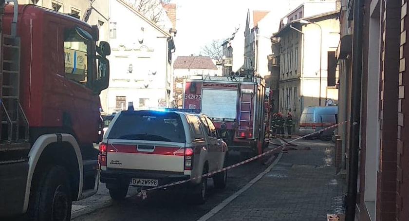 Jelenia Góra - Ewakuacja mieszkańców przy ul.Sudeckiej