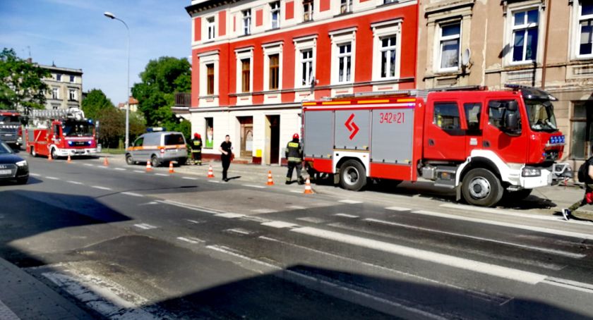 Wyciek gazu na Wojska Polskiego