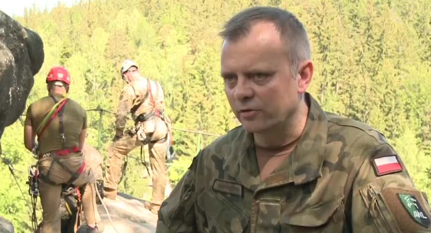 Wojskowe szkolenie wysokogórskie w Karkonoszach