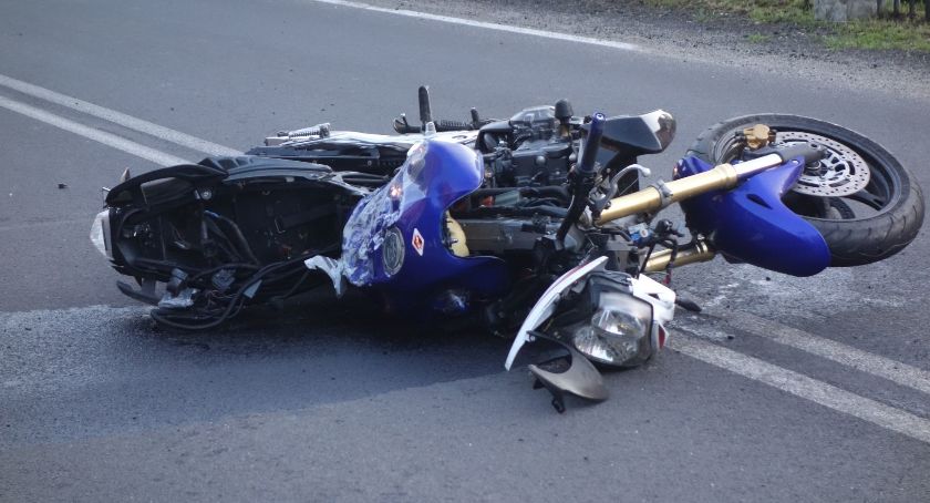 Lubań - Śmiertelny wypadek motocyklisty