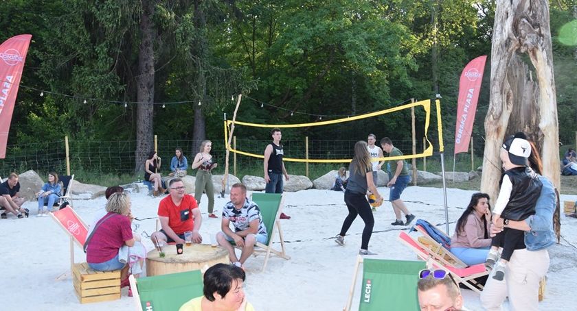 Szklarska Poręba - Plaża w centrum miasta