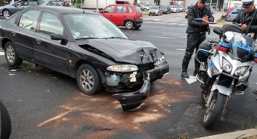 Zderzenie na Grunwaldzkiej. Jedna osoba poszkodowana.