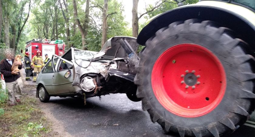 W Pasieczniku auto uderzyło w drzewo