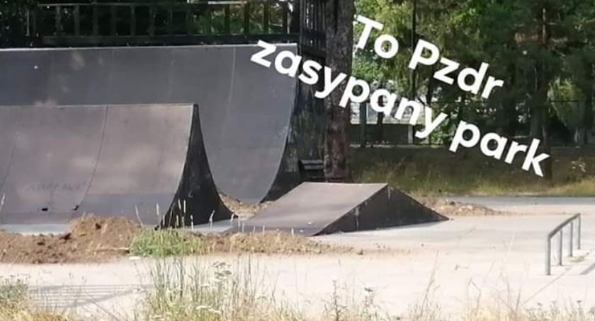 Zasypali nam skatepark! Nie mamy gdzie trenować...