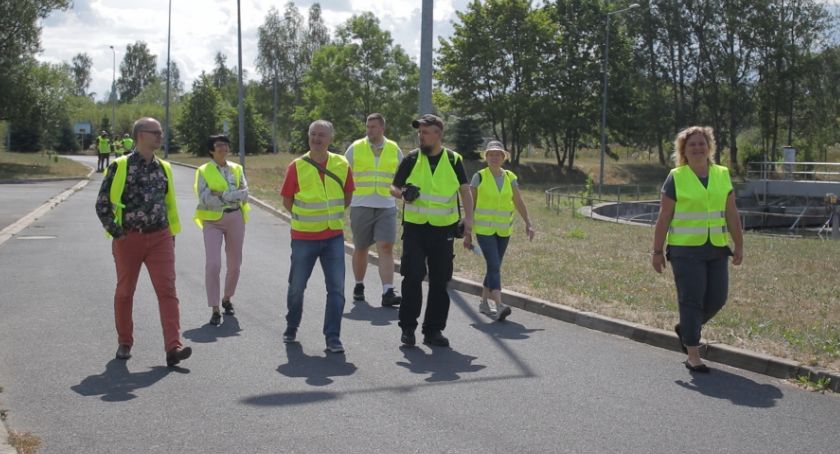 Wodnik zaprosił mieszkańców na teren oczyszczalni