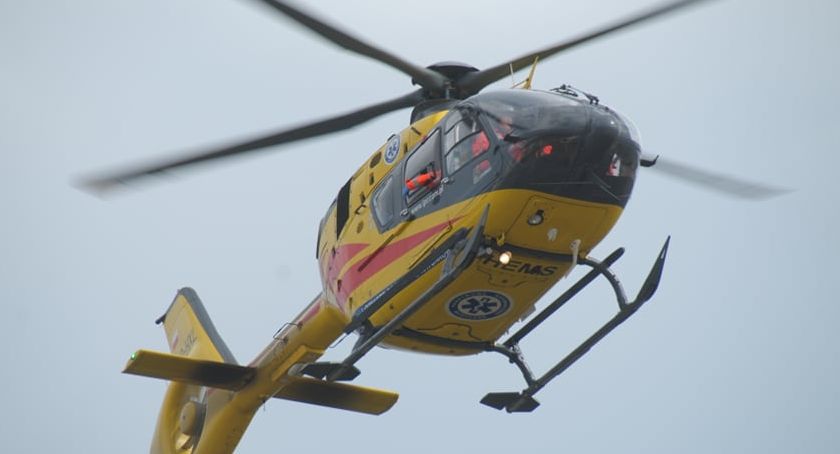 Wypadek pod Śnieżką. Interweniował śmigłowiec LPR.
