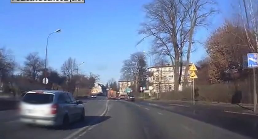 Nagrał pirata drogowego i przekazał film policji