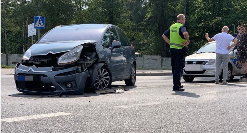 Zderzenie na ulicy Lubańskiej