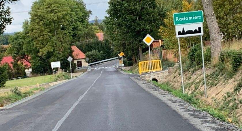 Droga Janowice Wielkie - Radomierz otwarta 