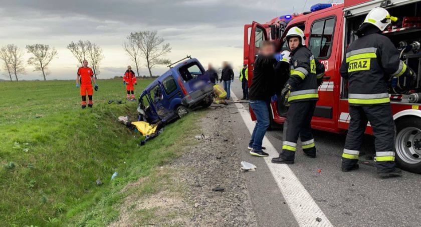 Śmiertelny wypadek na drodze Jelenia Góra - Wrocław