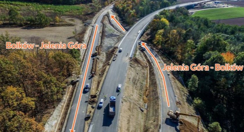 Koniec utrudnień na DK3 między Bolkowem a Jelenią Górą!