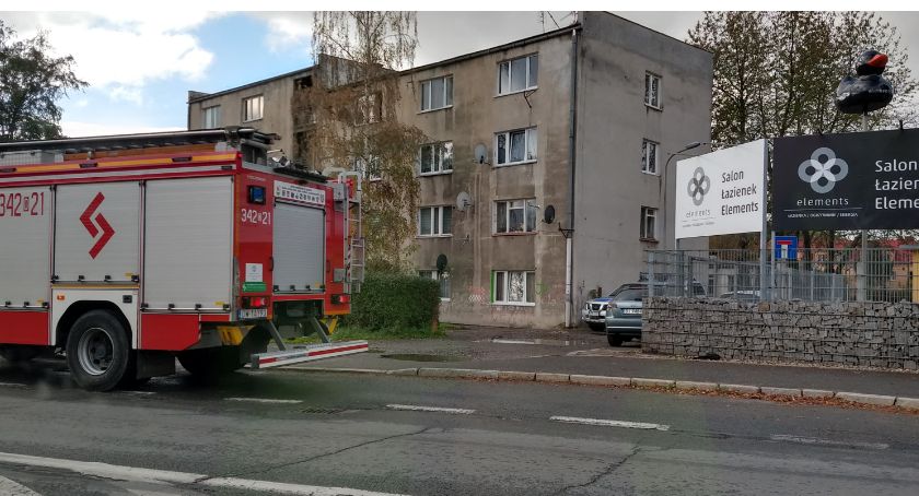 Interwencja strażaków na Grunwaldzkiej. Nie żyją dwie osoby