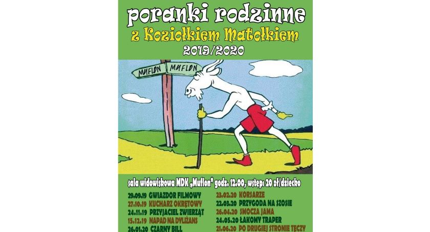 Przyjaciel zwierząt – Poranek Rodzinny z Koziołkiem Matołkiem