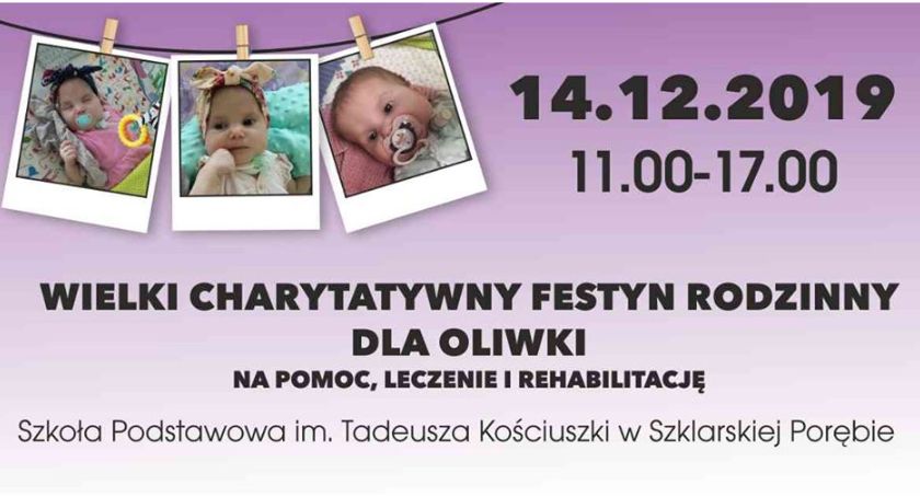 Wielki charytatywny festyn rodzinny dla Oliwki