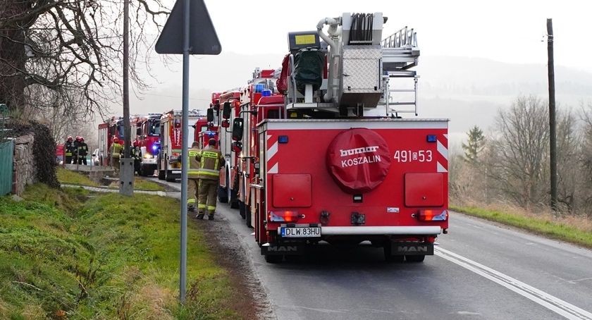 O włos od tragedii. Zapalił się gaz ulatniający z popękanego węża